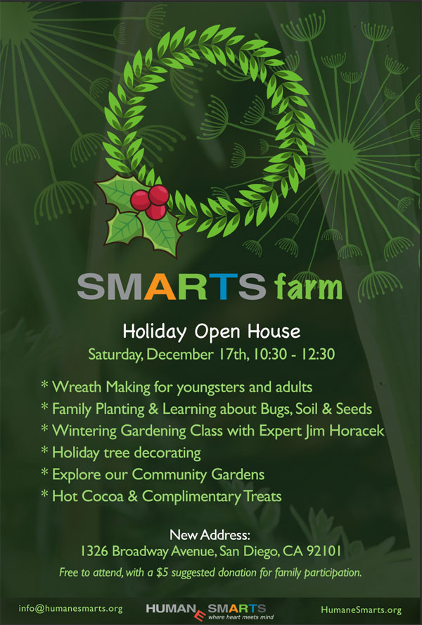 SMARTS farm’s Holiday Open House